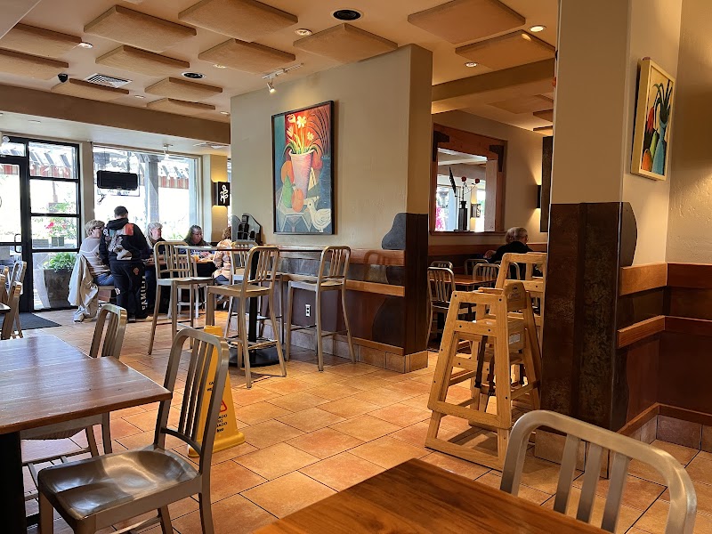 Bright, welcoming dining room