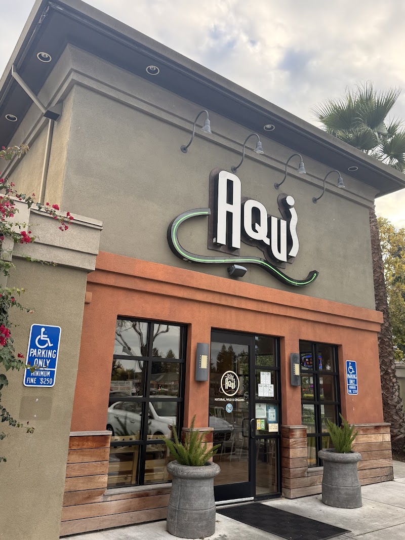 Welcoming Aqui Cupertino entrance