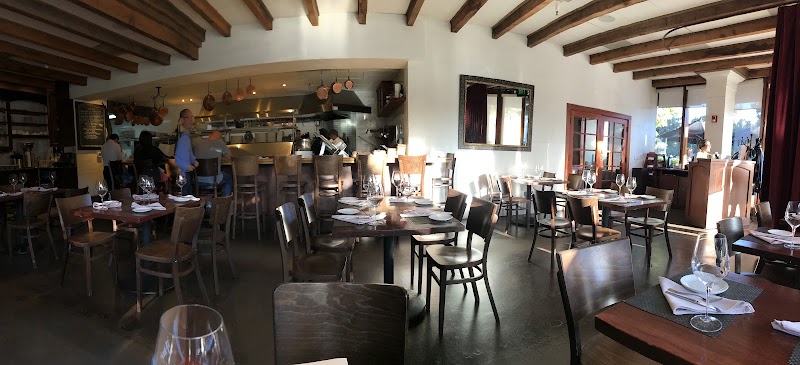 Warm, inviting dining room