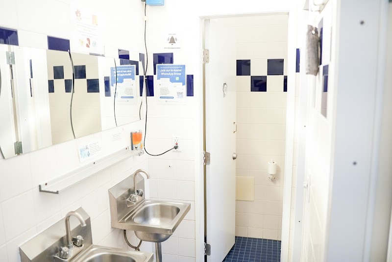 Clean, tidy shared bathroom
