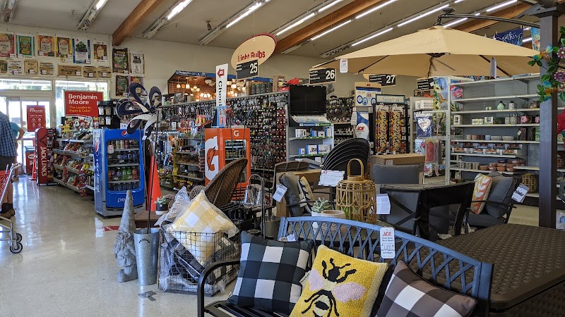 Organized aisles, broad selection
