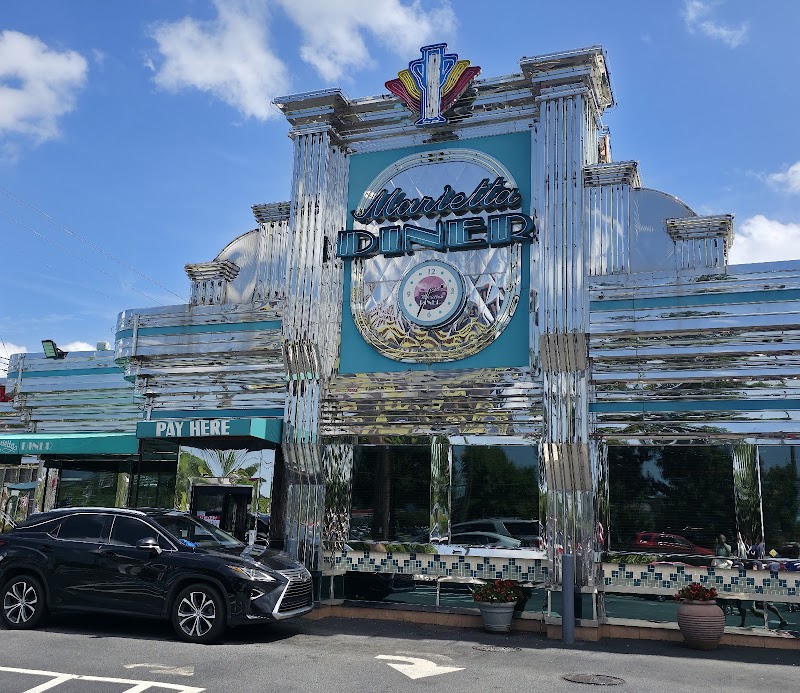 Classic diner, daytime curb appeal