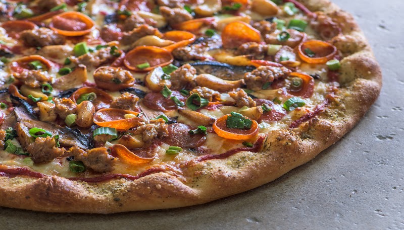 Loaded slices, crisp crust