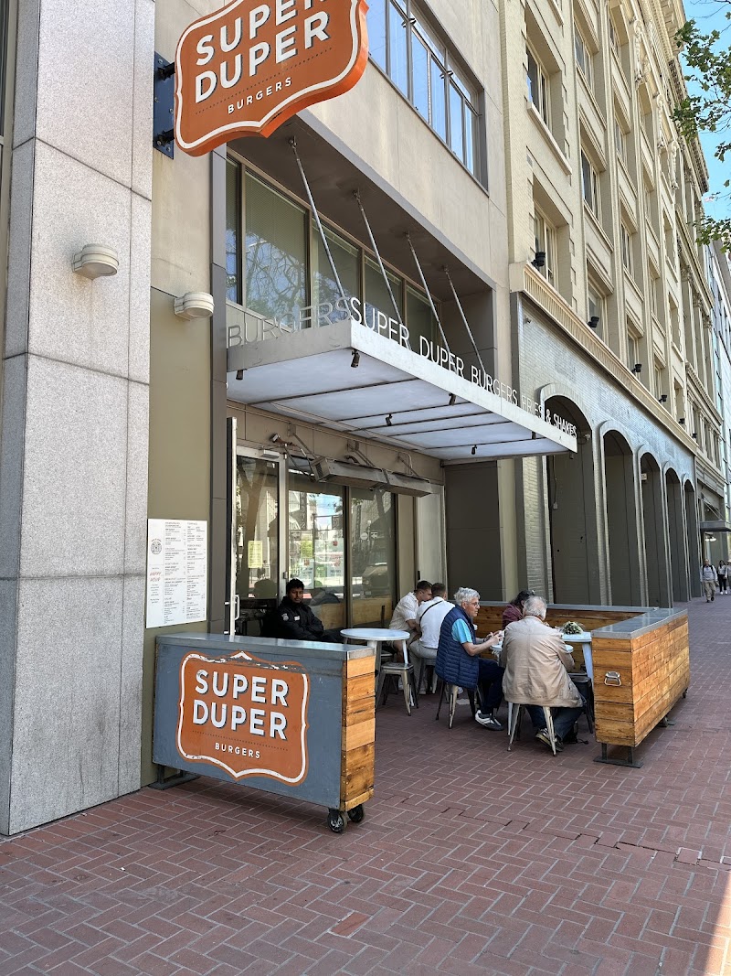 Sunny patio dining spot